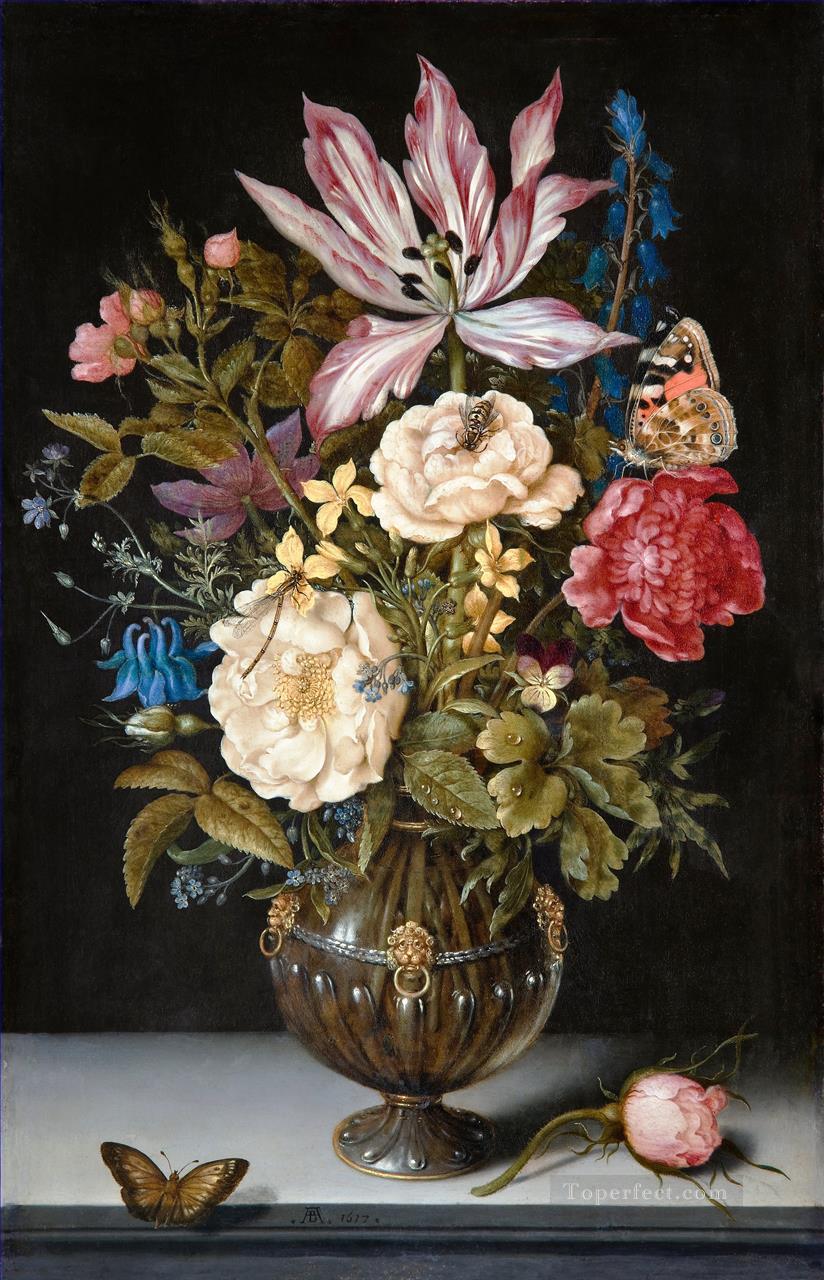 Still Life with flowers Ambrosius Bosschaert Oil Paintings